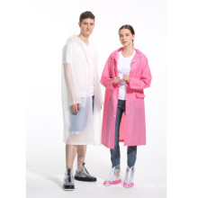 Manufacture fashion unisex pvc/tpu/eva light weight raincoats